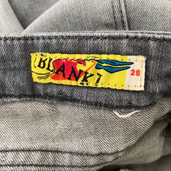 Blank NYC Gray Skinny Jeans Sz 28 - Picture 5 of 5